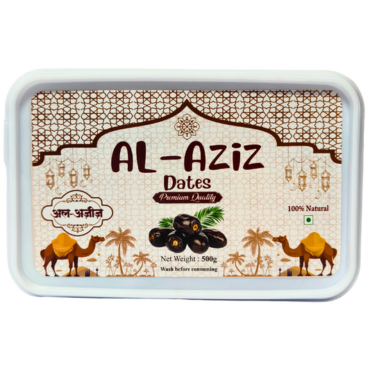 Al Aziz Premium Mazafati Dates – Naturally Sweet & Juicy Delight - 500g