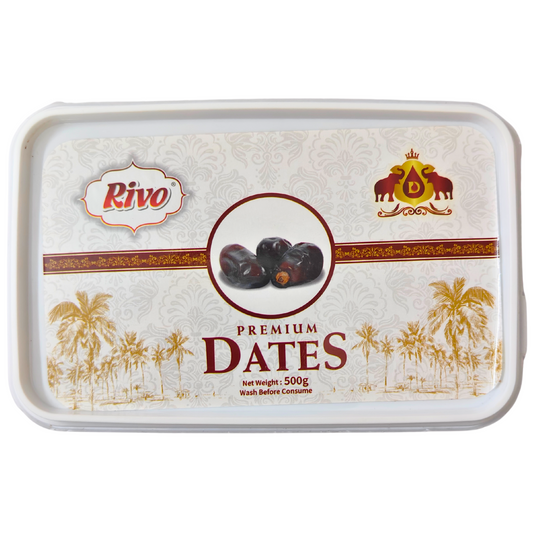Rivo Premium Mazafati Dates – 500g Pack of Natural Goodness