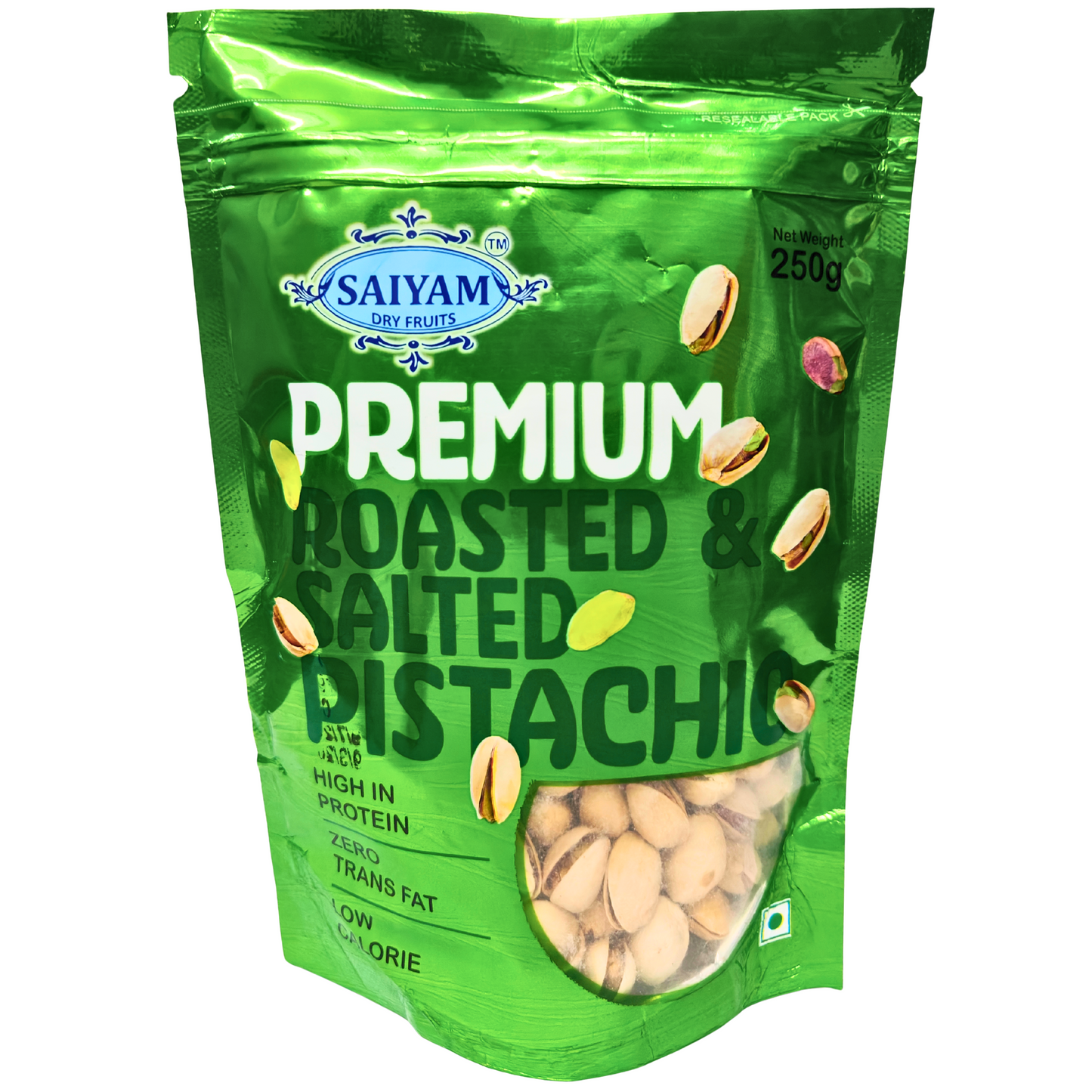 Premium Roasted & Salted Pistachios – 250g