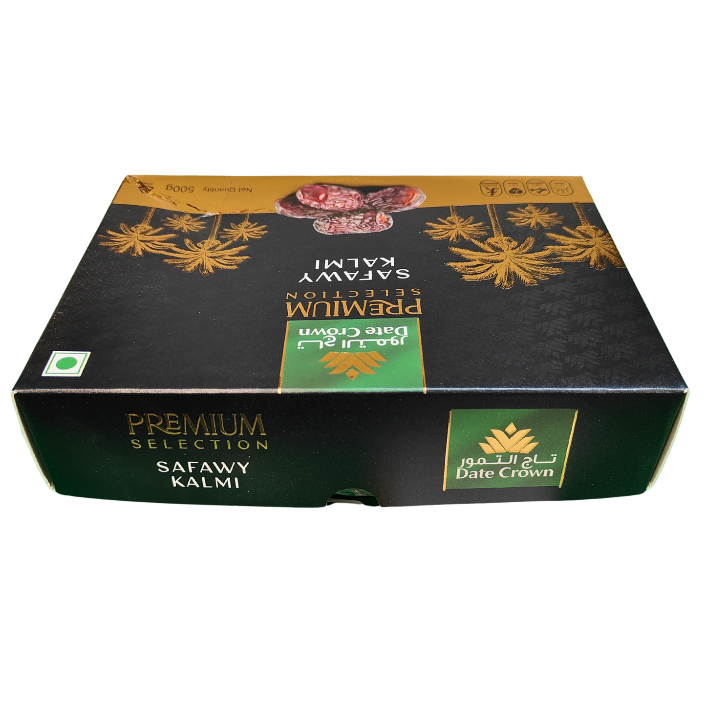 Date Crown Safawi Kalmi Dates – Premium 500g Pack