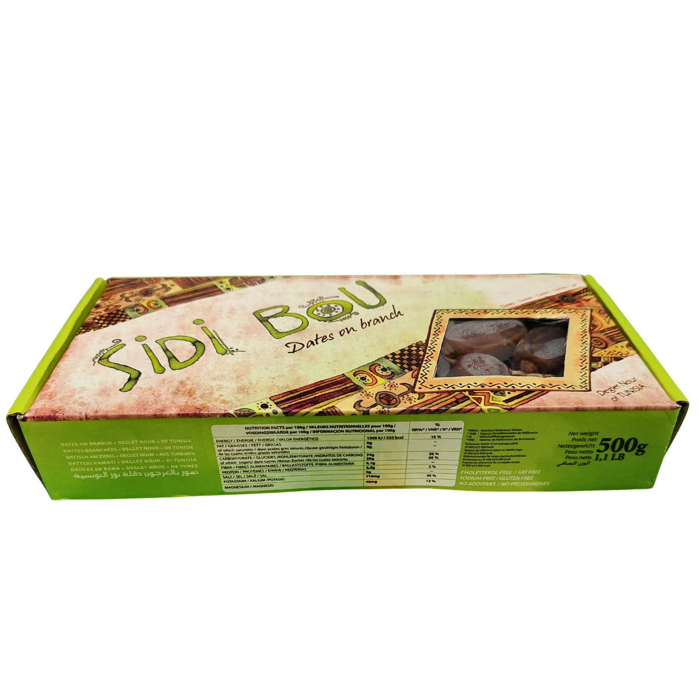 Tunisian Premium Delight Dates - Sidi Bou - 500g