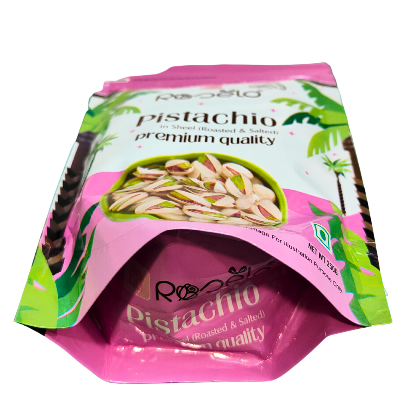 Pistachio In Shell (Roasted & Salted) - Premium Quality - 250g