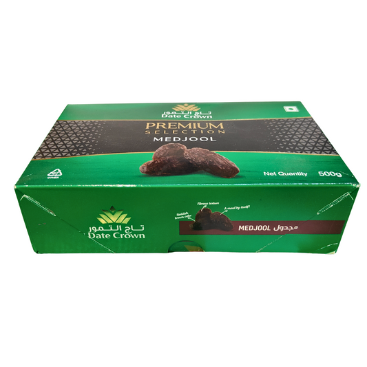 Date Crown Medjoul Dates 500g – Premium Quality, Naturally Sweet & Nutritious